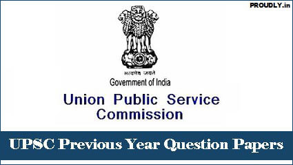 UPSC Previous Year Question Papers