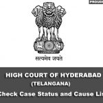 Hyderabad High Court Case Status