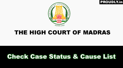 Madras High Court Case Status