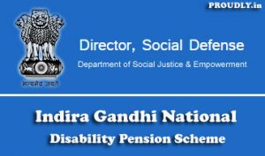 Indira Gandhi National Disability Pension Scheme