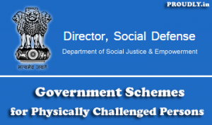 Government Schemes for Physically Handicapped Persons