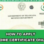 How to Apply Income Certificate