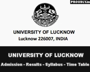 Lucknow University Question Papers
