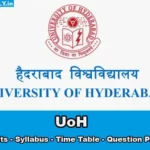 UoH Question Papers