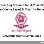 UGC Coaching Scheme