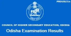 Odisha Exam Results