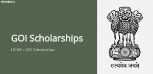 GOI Scholarship