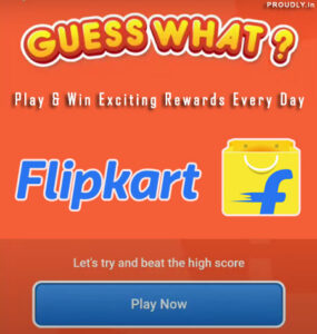 Flipkart Guess What Quiz Answers