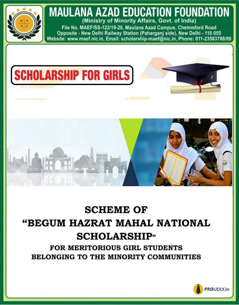 Begum Hazrat Mahal Scholarship