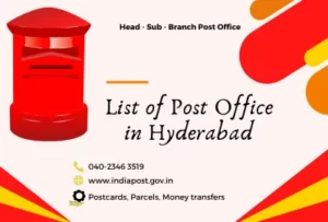 post offices in Hyderabad