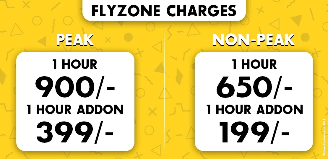 Fly Zone Ticket Price