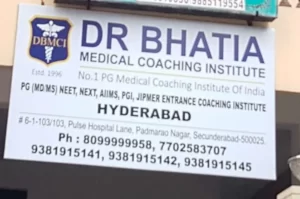 Bhatia Coaching Centre in Hyderabad