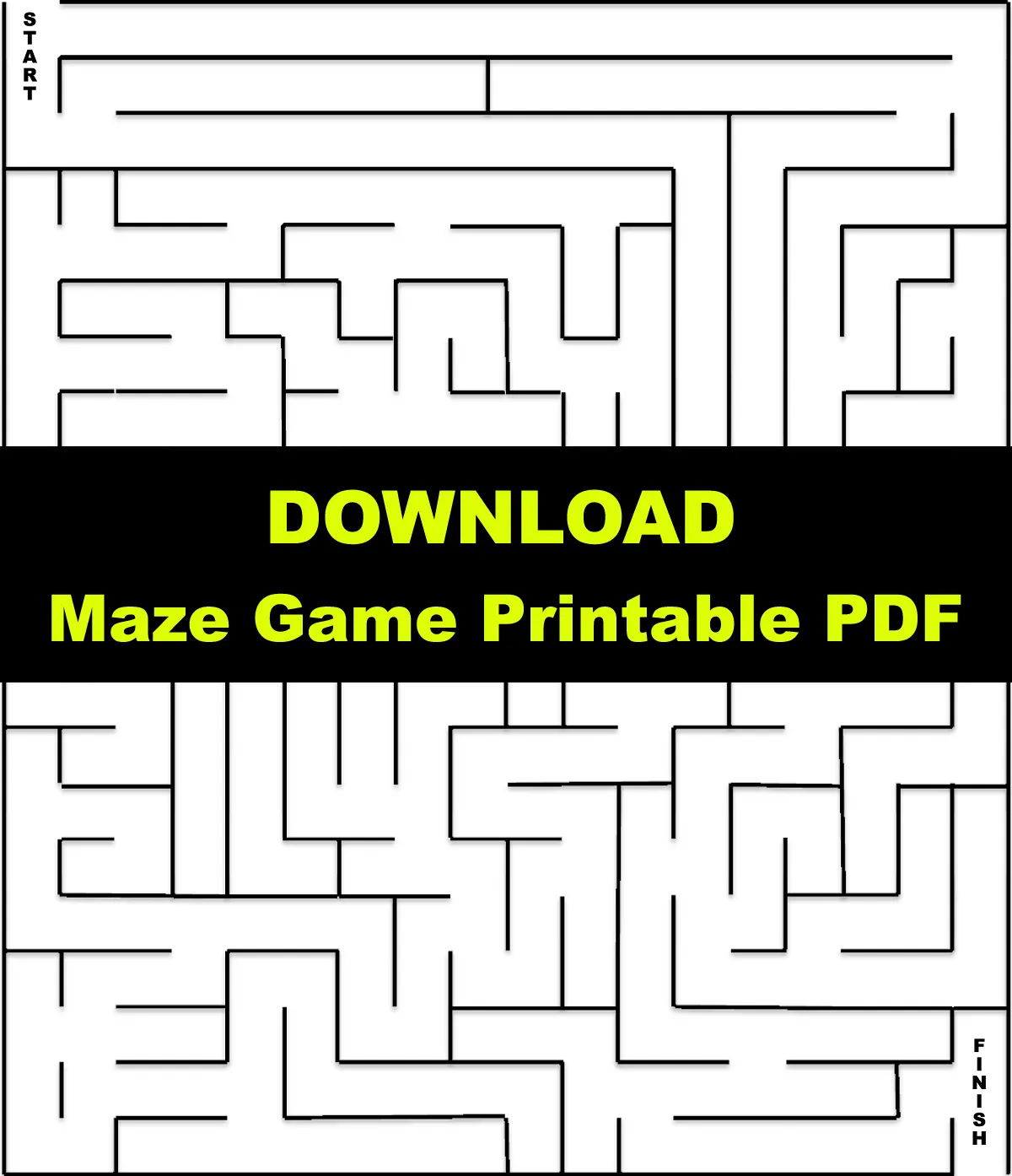 Maze Game PDF