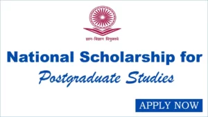National Scholarship for Postgraduate Studies