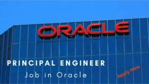 Principal Engineer Job in Oracle